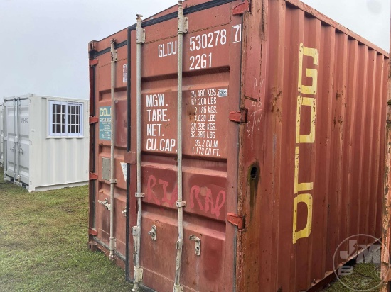2008 NINGBO PACIFIC 20' CONTAINER SN: GLDU5302787