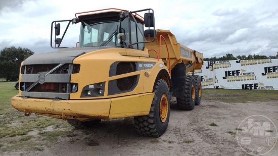 2014 VOLVO A25G 6X6 ARTICULATED DUMP TRUCK SN: VCE0A25GLE0740047