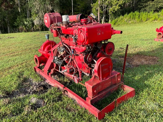 FAIRBANKS MORSE 5823F 8”...... SKID MOUNTED PUMP