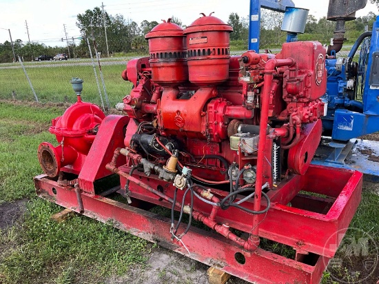 8”...... SKID MOUNTED PUMP