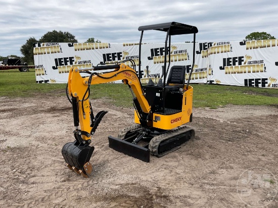 2024 CHERY INDUSTRIAL KV12 MINI EXCAVATOR SN: 012300356