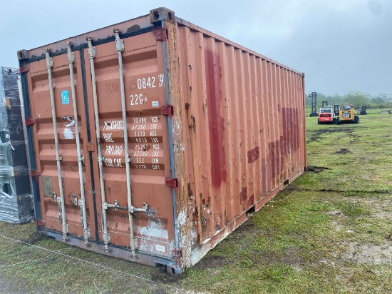 2006 CIMC 20' CONTAINER SN: TCKU2508429