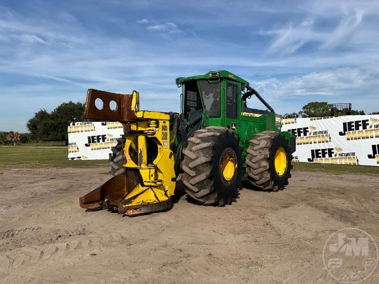2019 JOHN DEERE 643L-II SN: 1DW643LBTJF693216 FELLER BUNCHER