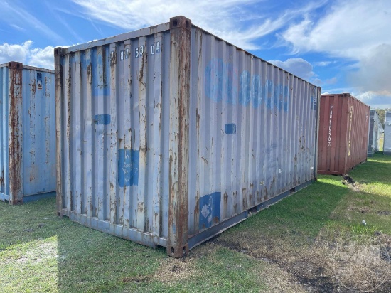 2004 CIMC 20' CONTAINER SN: GESU2875304