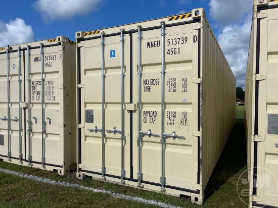 2023 WNG CONTAINER  40' CONTAINER SN: WNGU5137390
