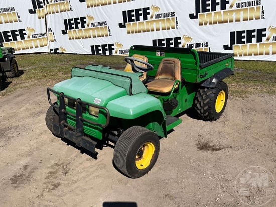 JOHN DEERE GATOR XUV SN: W00TURF019440
