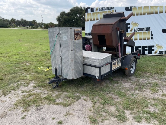 6'X10' SINGLE AXLE, HOT MIX ASPHALT MACHINE WITH HONDA GX390