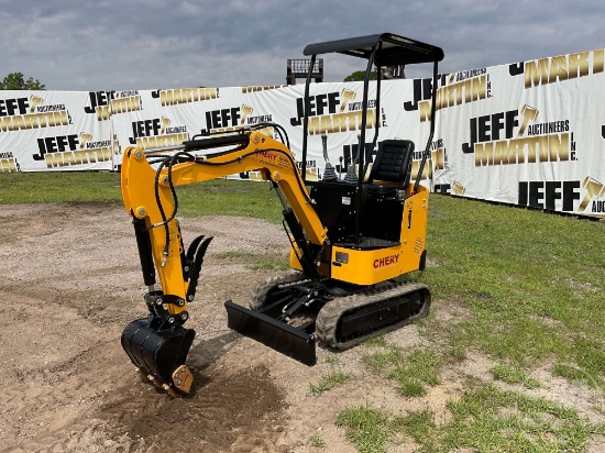 2024 CHERY INDUSTRIAL KV12 MINI EXCAVATOR SN: 012300378