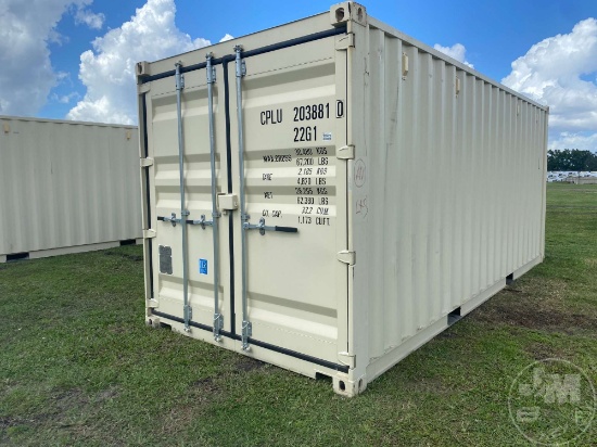 2021 SHANGHAI SHENGJI SPECIAL 20' CONTAINER SN: CPLU2038810