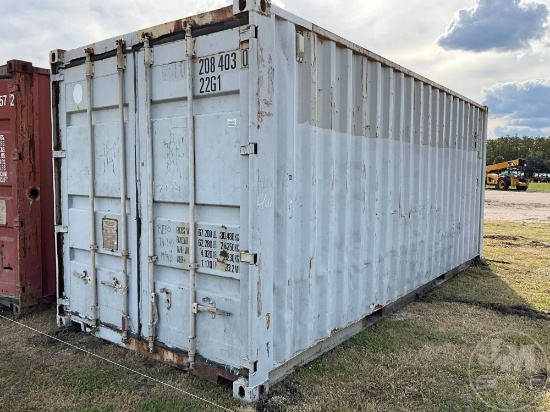 2013 CINC 20' CONTAINER SN: MSKU2084030