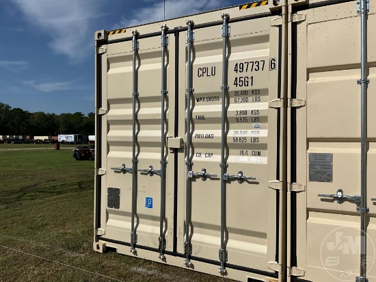 2022 SHANG HAI SHENGJI SPECIAL 40' CONTAINER SN: CPLU4977376