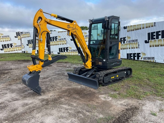 2024 GF INDUSTRY STE35SR MINI EXCAVATOR SN: E02FYNP0003109