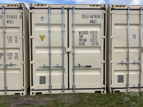 2022 CONTAINER PLUS 40' CONTAINER SN: CPLU4978161