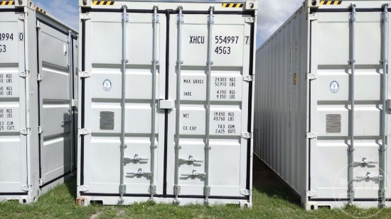 2023 CTN 40' CONTAINER SN: XHCU5549977