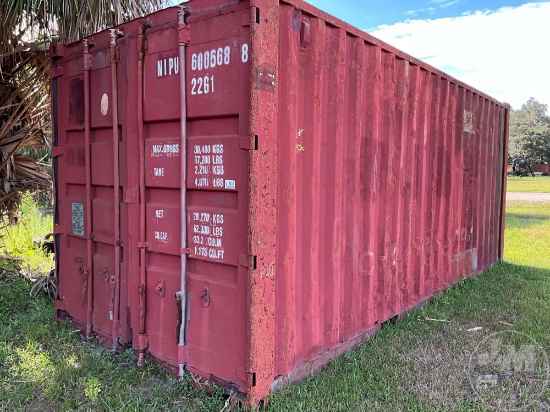 2008 CIMC 20' CONTAINER SN: NIPU6005688