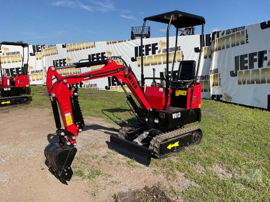2023 MIVA VA13 MINI EXCAVATOR SN: VA13R616