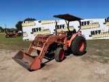 1985 KUBOTA L2850D TRACTOR W/LOADER SN: L2850D-51766