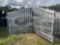 GREATBEAR 14' BI-PARTING WROUGHT IRON GATE W/ DEER INLAY