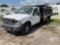 2003 FORD F-350 SINGLE AXLE FLATBED TRUCK VIN: 1FDWF36L23EB85134