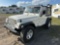 1998 JEEP WRANGLER VIN: 1J4FY29P4WP802916 4WD