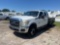 2014 FORD F-350 XL SUPER DUTY CREW CAB 4X4 S/A DUALLY FLATBED TRUCK VIN: 1FD8W3HT6EEB11143