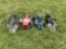 QTY-4 ROLLER SANDERS 2-CRAFTSMAN 1- RYOBI 1-SKIL