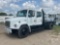 2001 FREIGHTLINER FL70 SINGLE AXLE CREW CAB FLATBED TRUCK VIN: 1FVABUAK61HH96964