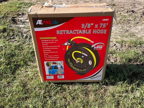 ATE PRO 3/8"X75' RETRACTABLE HOSE REEL
