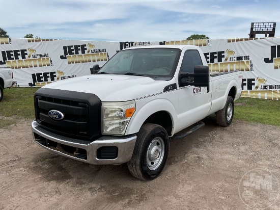 2011 FORD F250 SUPER DUTY REGULAR CAB 4X4 PICKUP   VIN: 1FTBF2B66BEB58420