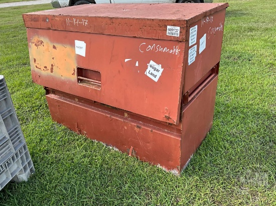 JOB BOX, 5’...... L X 30”...... W X 46”...... H,