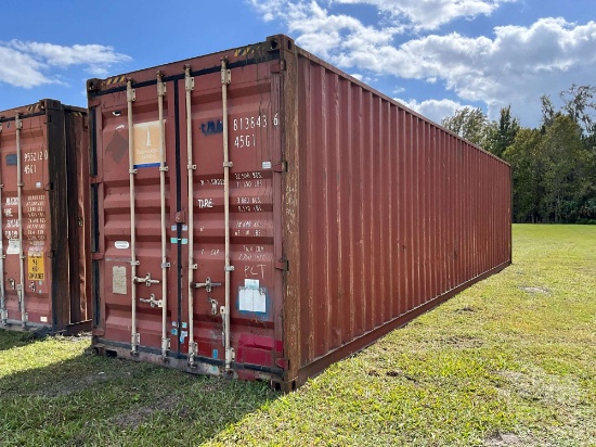 2004 CIMC 40' CONTAINER SN: TRLU8138436