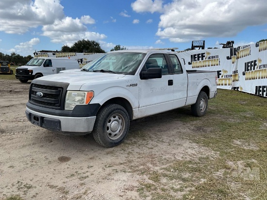 2014 FORD F-150 XL EXTENDED CAB PICKUP VIN: 1FTEX1CM4EFA08192