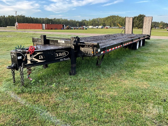 2013 KAUFMAN  TAG A LONG EQUIPMENT TRAILER VIN: 5VGAP3528DL002807