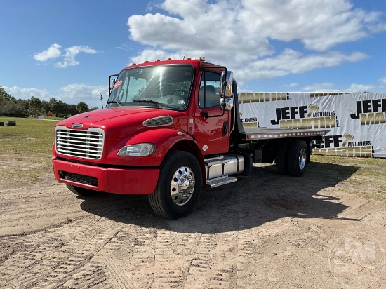 2014 FREIGHTLINER M2 SINGLE AXLE ROLLBACK TRUCK VIN: 1FVACXDT0EHFK1972
