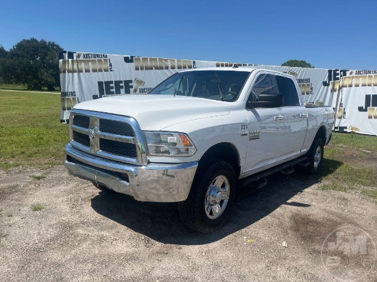 2017 DODGE 2500 HEAVY DUTY SLT 4X4 CREW CAB PICKUP VIN: 3C6TR5DT6HG610245