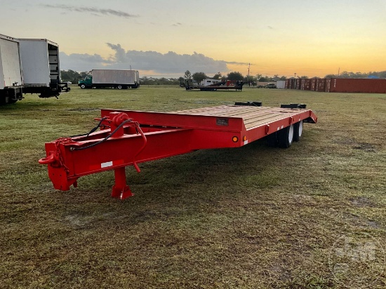 2000 ROGERS TAG21-24/102/2XSP TAG A LONG EQUIPMENT TRAILER VIN: 1RBT31205YAR28811