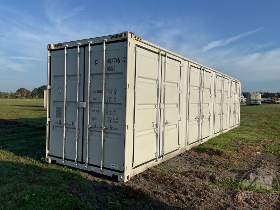 2023 CIMC 40' CONTAINER SN: CICU4827457