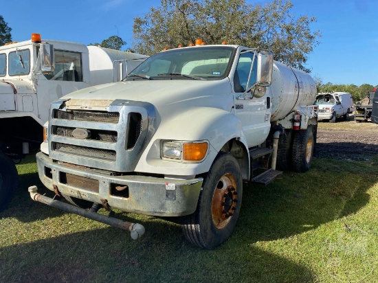 2006 FORD F-750 S/A VIN: 3FRXF75E86V297399