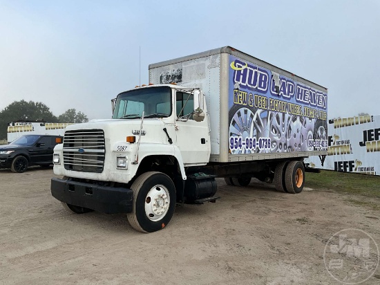 1994 FORD LN7000 SINGLE AXLE VAN TRUCK VIN: 1FDWR72C9RVA51038