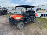2021 KUBOTA RTV-X1140W-H SN: A5KD2GDBJLG039700