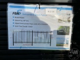 2023 FENS FEN45 6’...... X 5’...... GALVANIZED STEEL FENCE, (45)