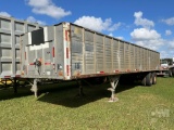 1974 GREAT DANE 610TF 38’......X96”...... CHIP TRAILER VIN: 64033