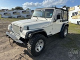 1998 JEEP WRANGLER VIN: 1J4FY29P4WP802916 4WD