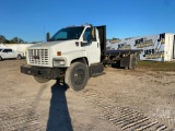 2003 GMC C7 SINGLE AXLE REGULAR CAB FLATBED TRUCK VIN: 1GDM7E1333F521231