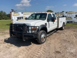 2008 FORD F-550 S/A UTILITY TRUCK VIN: 1FDAW57R78ED46271