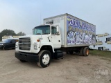 1994 FORD LN7000 SINGLE AXLE VAN TRUCK VIN: 1FDWR72C9RVA51038