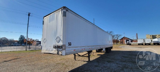 2003 GREAT DANE TRAILERS GREAT DANE TRAILERS 53'X102" VAN TRAILER VIN: 1GRAA06203D403778