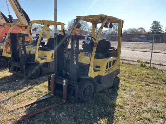 HYSTER S40FT CUSHION TIRE FORKLIFT SN: F187V16801H