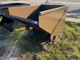 UNUSED 2 CY CAPACITY DUMPING HOPPER
