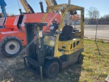 HYSTER S40FT CUSHION TIRE FORKLIFT SN: F187V04126C